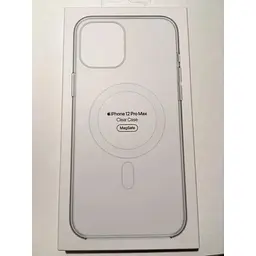 Оригінальний протиударний чохол Apple Clear Case MagSafe MHLN3ZM/A для iPhone 12 Pro Max (6.7") Прозорий - мініатюра 2