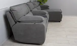 Диван кутовий Ego Home Денвер правий з електричним реклайнером і консоллю - мініатюра 5