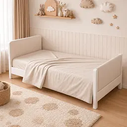 Дитяча постільна білизна MIRSON LITTLE KIDS фланель Milk 110х160см (2200012800164) - мініатюра 9