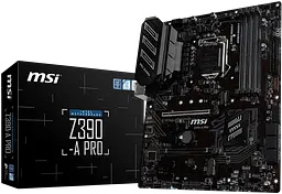 Материнська плата MSI Z390-A Pro LGA 1151v2 (Z390-A PRO) Б/В