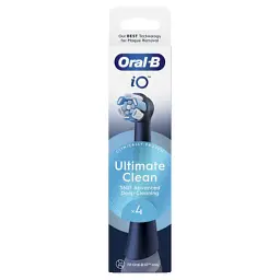 Насадка для зубної щітки Oral-B iO Ultimate Clean Black 4ct (8700216199483) - мініатюра 11