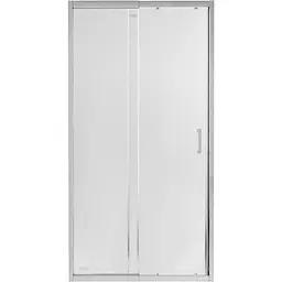 Душові двері в нішу Qtap Taurus CRM209-1.C6 90-100x185 см, скло Clear 6 мм, покриття CalcLess, універсальні, прозорий