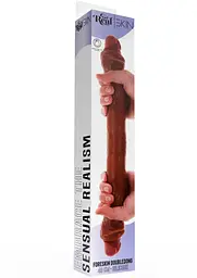 Фалоімітатор Get Real Foreskin D-Dong, 46 см (коричневий) - мініатюра 8