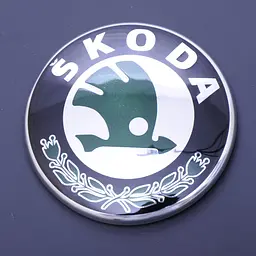 Емблема для Skoda 88 мм скотч 3М Польща (OEM 6Y9853621)