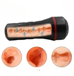 Мастурбатор I’MCUM True Vagina Tube (7970379617692) - мініатюра 6