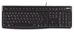 Клавіатура Logitech K120 Ukr Black (920-002643)