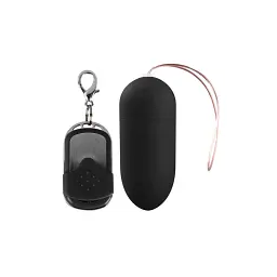 Віброяйце ShotsToys Remote Vibrating Egg, 8 см (чорний)