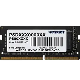 Оперативна пам'ять Patriot 16GB SODIMM DDR4 3200MHz Signature Line (PSD416G320081S)