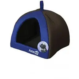 Будиночок AnimAll Wendy S для собак синій 38×38×29 см