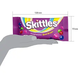 Драже Skittles Лісові ягоди 38 г (788406) - мініатюра 4