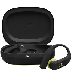 Навушники JBL Endurance Peak 4 Black/Lime (JBLENDUPEAK4BLKL) - мініатюра 1