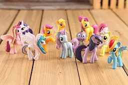 Набір іграшок Май Літл Поні (My Little Pony), 12 шт - мініатюра 2