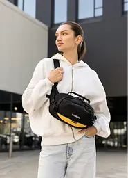 Жіноча сумка через плече бананка Sambag Flex Pro 30 × 17 × 15 см (85451128)