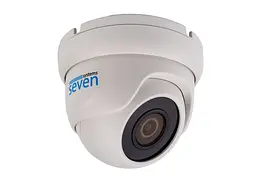 IP відеокамера Seven Systems IP-7212PA 3 Мп вулична/внутрішня 2,8 White
