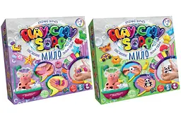 Набір для творчості PCS-01-01U,02U "Пластилінове мило PLAY CLAY SOAP" великий DANKO