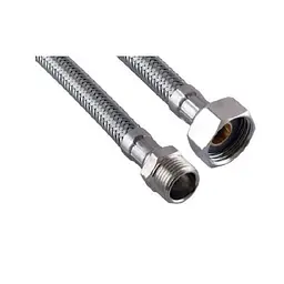 Гнучке підведення Zerix ZHN-02-FM1/2"-030 (нейлонове обплетення, гайки нерж) ZX5146 - мініатюра 2