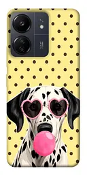 TPU чохол Demsky Pinky dolmatin для Xiaomi Redmi 13C