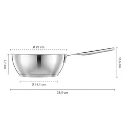 Сотейник Fiskars All Steel 2L/20см 1064748 - мініатюра 2