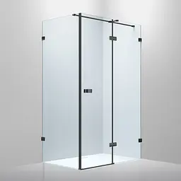 Душова кабіна Volle De la Noche 120x80 без піддону 10-40-195R-black