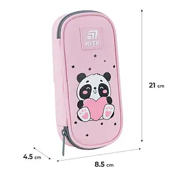 Пенал Kite Panda рожевий (K25-662-9) - мініатюра 3