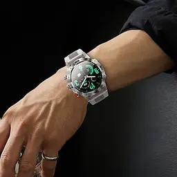 Смарт-годинник Hoco Smart Watch Y20 (call version) Silver - мініатюра 4
