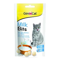 Вітамізовані ласощі для кішок GimCat MilkBits ДжимКет із молоком 40 г (G-418735)