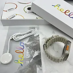 Розумний годинник Smart Watch Hello Watch 3 Full HD AMOLED 49 мм Білий - мініатюра 5