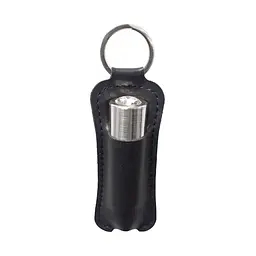 Віброкуля PowerBullet First-Class Bullet 2.5″ with Key Chain Pouch, Silver, 9 режимів вібрації - мініатюра 4