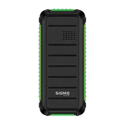Мобільний телефон mobile X-style 18 Track, Black/Green Sigma teh0020345 - мініатюра 3
