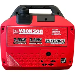 Інверторний бензиновий генератор Vackson VK13500iS 3.5/3.8 кВт [177319] - мініатюра 5