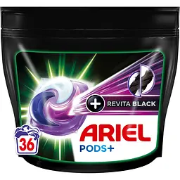 Капсулы для стирки Ariel Pods All-in-1 Revitablack 36 шт.