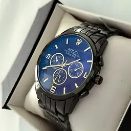Наручний годинник чоловічий Clockhouse Rolex Чорний (IBW920BB) - мініатюра 4