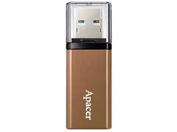 USB флеш накопичувач Apacer 32 GB AH25C Classical Bronze USB 3.2 (AP32GAH25CJ-1) - мініатюра 3