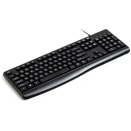 Клавіатура AOC KB120B USB UA Black (KB120B/97) - мініатюра 3