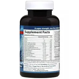 Мультивітаміни та мінерали з Омега-3 Carlson Fish Oil Multi 120 желатинових капсул - мініатюра 2