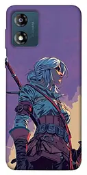 TPU чохол Demsky The witcher ciri для Motorola Moto E13