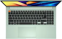 Ноутбук ASUS Vivobook S 15 K3502ZA-BQ407 15.6' FHD IPS, Intel i5-12500H, 16GB, F512GB, UMA, NoOS, Зелений (90NB0WK3-M00NC0) - мініатюра 3