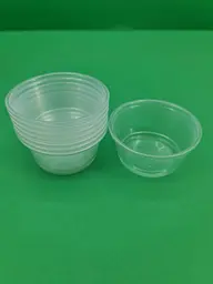 Соусник пластиковий 2OZ, 59 мл, 100 шт, колір прозорий, харчовий поліпропілен для соусів, доставки та HoReCa - мініатюра 2