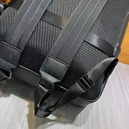 Рюкзак чоловічий шкіряний міський для ноутбука та документів Tiding Bag 13292 чорний - мініатюра 4