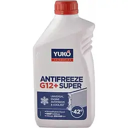 Антифриз YUKO Super G12 + -42 ° C червоний 1л - мініатюра 2