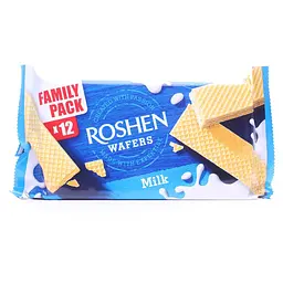Упаковка вафель Roshen Wafers Молоко 216 г х 16 шт