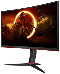 Монiтор 27" AOC C27G2Z3/BK Black/Red - мініатюра 3