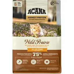 Сухий корм для кішок Acana Wild Prairie Cat 1.8 кг (0064992714574) - мініатюра 2