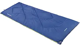 Спальний мішок High Peak Ranger/+18°C Blue/Dark Blue Left (20034) - мініатюра 1