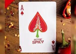 Карти United States Playing Card Company Карти гральні OPC Gettin' Spicy - Chili Pepper (red) - мініатюра 5