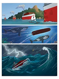 Книга для дітей Горобець-герой. Банди Нью-Йорку. Книга 2. Комікси — Роман Крижановський (українською) kni0003604 - мініатюра 6