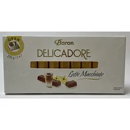 Шоколад молочний Delicadore Latte Macchiato 200 г
