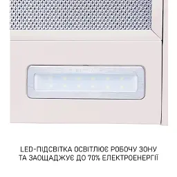 Витяжка телескопічна Minola HTL 6615 IV 1000 LED - мініатюра 8