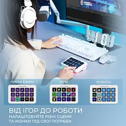 Контролер для стримінгу Fifine Ampligame Stream Deck D6W [152664] - мініатюра 8