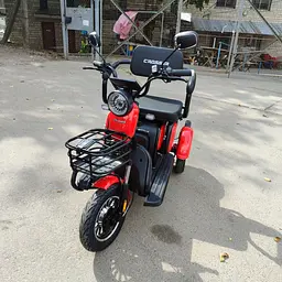 Електроскутер Триколісний Crosser TR1 Pro (1500W, 76.8V, 30Ah) Червоний - мініатюра 11